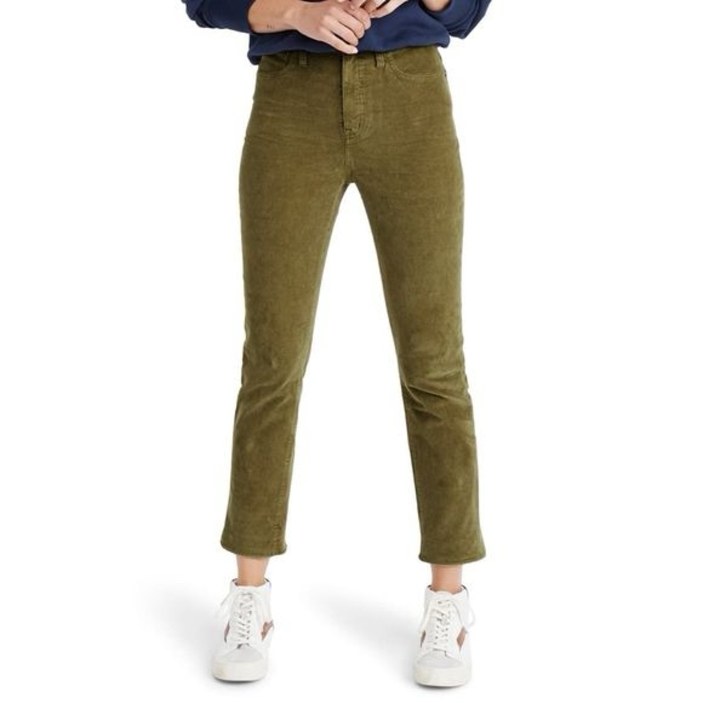 SALE — Madewell Classic Straight Jean Corduroy Pants